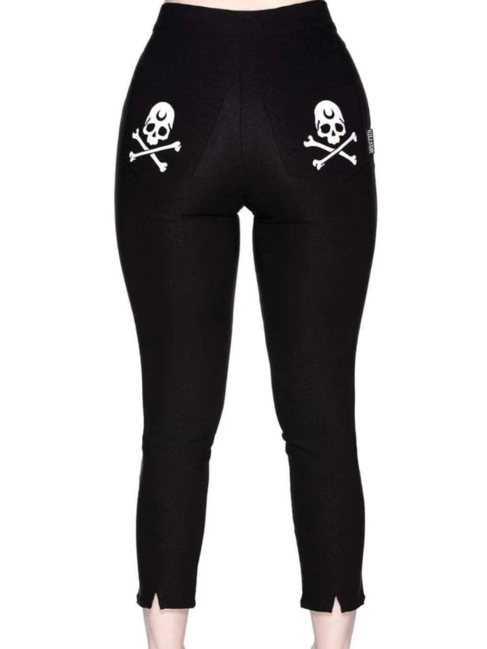 KILLSTAR Skull and Crossbones Capri Pants XXL